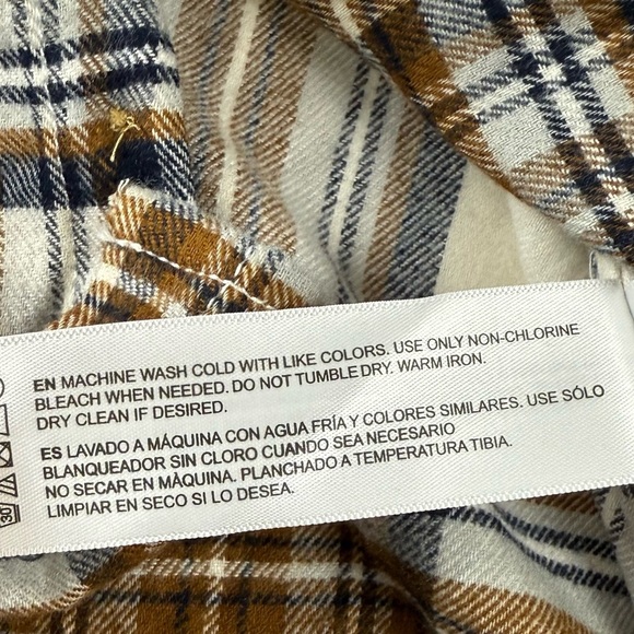 NEW Cactus Man Ricky Singh Hooded Button Up Shirt Mens XL Multicolor Plaid NWOT - Picture 9 of 12